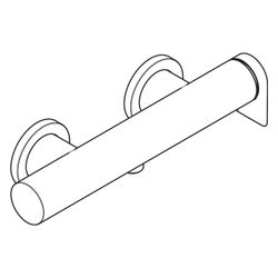 Hansgrohe Vivenis Einhebel-Brausemischer Aufputz, 12,3l/min, Chrom... HANSGROHE-75620000 4059625336151 (Abb. 1)