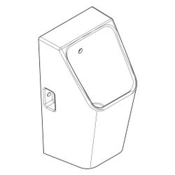 Hansgrohe EluPura Original Q Urinal 600x300mm, Zulauf von hinten, Ablauf nach unten... HANSGROHE-60127450 4059625478202 (Abb. 1)