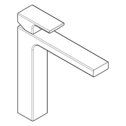 Hansgrohe Vernis Shape Einhebel-Waschtischmischer 190mm, 5l/min, isolierter Wasserf... HANSGROHE-71591000 4059625325469 (Abb. 1)