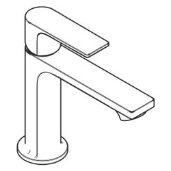 hansgrohe Rebris E Einhebel-Waschtischmischer 110mm 5l/min CoolStart Chrom ohne Gar... HANSGROHE-72560000 4059625412480 (Abb. 1)