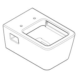 hansgrohe EluPura Original Q Wand WC 540 AquaChannel Flush, Weiß... HANSGROHE-60145450 4059625478837 (Abb. 1)