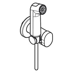 hansgrohe Bidette Handbrause S 1jet EcoSmart 6,2l/min, Mattschwarz für Kaltwasser m... HANSGROHE-29230670 4059625404379 (Abb. 1)