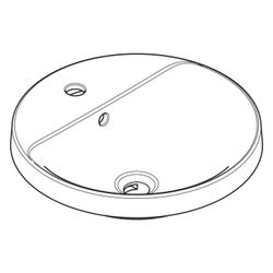 hansgrohe Xuniva S Einbauwaschtisch 450x450mm mit Hahnloch und Überlauf, Weiß... HANSGROHE-60159450 4059625475447 (Abb. 1)