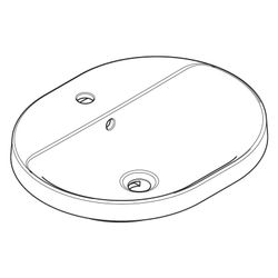 hansgrohe Xuniva U Einbauwaschtisch 550x400mm mit Hahnloch und Überlauf, Weiß... HANSGROHE-60161450 4059625475522 (Abb. 1)