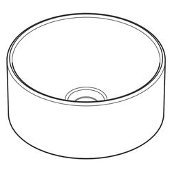 hansgrohe Xuniva S Aufsatzwaschtisch 300x300mm ohne Hahnloch und Überlauf, SmartCle... HANSGROHE-61070450 4059625475614 (Abb. 1)