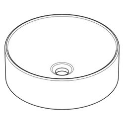 hansgrohe Xuniva S Aufsatzwaschtisch 400x400mm ohne Hahnloch und Überlauf, SmartCle... HANSGROHE-61071450 4059625475638 (Abb. 1)
