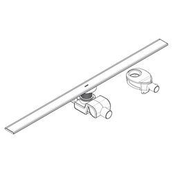 hansgrohe RainDrain Allround Komplettset Duschrinne 1200mm für Standard-/flache Ins... HANSGROHE-56190800 4059625429754 (Abb. 1)