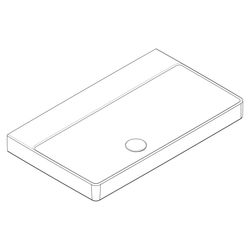 hansgrohe Xelu Q Waschtisch 800x480mm ohne Hahnloch und Überlauf, SmartClean, Weiß... HANSGROHE-61021450 4059625413944 (Abb. 1)