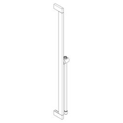 hansgrohe Unica Brausestange E Puro 950mm Bronze gebürstet mit Easy Slide Handbraus... HANSGROHE-24403140 4059625445167 (Abb. 1)