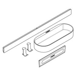 hansgrohe WallStoris Duschset, Mattschwarz... HANSGROHE-27967670 4059625368374 (Abb. 1)