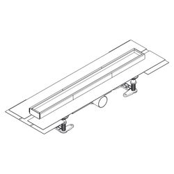 Hansgrohe RainDrain Compact Komplettset Duschrinne 600mm, befliesbar für Standardin... HANSGROHE-56175000 4059625429907 (Abb. 1)