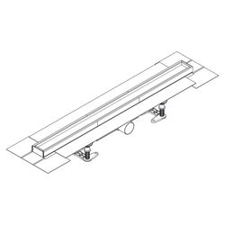 Hansgrohe RainDrain Compact Komplettset Duschrinne 800mm, befliesbar für Standardin... HANSGROHE-56179000 4059625429860 (Abb. 1)