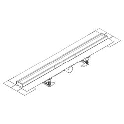 Hansgrohe RainDrain Compact Komplettset Duschrinne 900mm, befliesbar für Standardin... HANSGROHE-56181000 4059625429846 (Abb. 1)