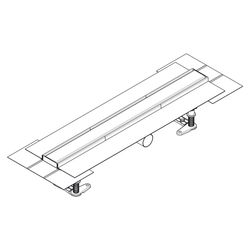 Hansgrohe RainDrain Compact Komplettset Duschrinne 600mm, für flache Installation, ... HANSGROHE-56162800 4059625430033 (Abb. 1)