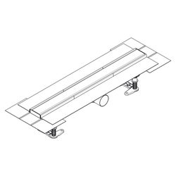 Hansgrohe RainDrain Compact Komplettset Duschrinne 600mm, für Standardinstallation,... HANSGROHE-56174800 4059625429914 (Abb. 1)