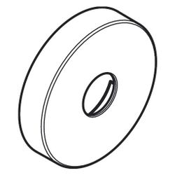 Hansgrohe Rosette für Brausearm D. 80mm, Edelstahl, 98940800... HANSGROHE-98940800 4011097589114 (Abb. 1)
