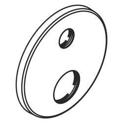 hansgrohe Rosette Wannenmischer Unterputz 150mm Chrom, 98791000... HANSGROHE-98791000 4011097560663 (Abb. 1)