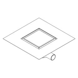hansgrohe RainDrain Brilliance Komplettset Edelstahl gebürstet Punktablauf 150x150m... HANSGROHE-56251800 4059625429594 (Abb. 1)