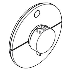 Hansgrohe ShowerSelect Comfort S Thermostat Unterputz, 20,3l/min, für 1 Verbraucher... HANSGROHE-15553000 4059625464878 (Abb. 1)