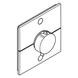 Hansgrohe ShowerSelect Comfort E Thermostat Unterputz, 22,7l/min, für 2 Verbraucher... HANSGROHE-15572670 4059625465592 (Abb. 1)
