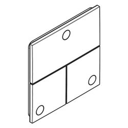 Hansgrohe AXOR ShowerSelect ID Ventil Unterputz, 26l/min, eckig für 3 Verbraucher, ... HANSGROHE-36780670 4059625553121 (Abb. 1)