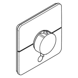 Hansgrohe ShowerSelect Comfort Q Thermostat Unterputz, 32,8l/min, für 1 Verb., eine... HANSGROHE-15589340 4059625466391 (Abb. 1)