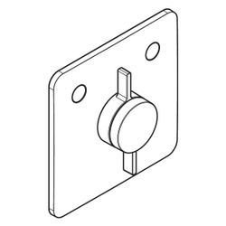 Hansgrohe DuoTurn Q Mischer Unterputz, 29,5l/min, für 2 Verbraucher, Chrom... HANSGROHE-75414000 4059625459737 (Abb. 1)