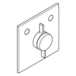 hansgrohe DuoTurn E Mischer Unterputz für 2 Verbraucher, Mattschwarz mit Thermostat... HANSGROHE-75417670 4059625471524 (Abb. 1)