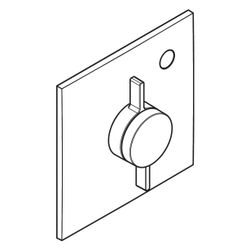 hansgrohe DuoTurn E Mischer Unterputz für 1 Verbraucher, Bronze gebürstet mit Therm... HANSGROHE-75617140 4059625482872 (Abb. 1)