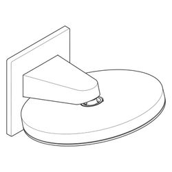 Hansgrohe Pulsify S Kopfbrause 260mm 2jet 7,8l/min EcoSmart mit Wandanschluss, Matt... HANSGROHE-24151670 4059625340905 (Abb. 1)