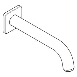 hansgrohe Vernis Shape Wanneneinlauf DN 20, Chrom... HANSGROHE-71460000 4059625316221 (Abb. 1)