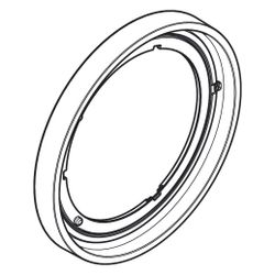 Hansgrohe Shower Select Comfort S Verlängerungsrosette rund 5mm, Brushed Bronze... HANSGROHE-13614140 4059625464502 (Abb. 1)