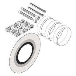 hansgrohe Verlängerung Fertigsets iBox universal 2, 25-75mm... HANSGROHE-13632000 4059625464250 (Abb. 1)