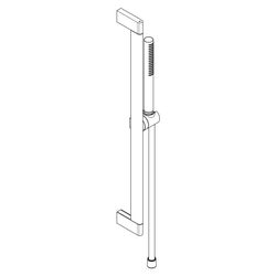 hansgrohe Pulsify S Brauseset 100mm 1jet 8,5l/min EcoSmart mit Brausestange 650mm, ... HANSGROHE-24372700 4059625460894 (Abb. 1)