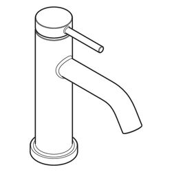 hansgrohe Tecturis S Standventil 80 EcoSmart plus 4l/min Chrom mit Hebelgriff für K... HANSGROHE-73313000 4059625470954 (Abb. 1)