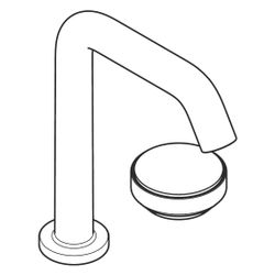 hansgrohe Tecturis S 2-Loch Waschtischmischer 150mm 4l/min CoolStart Chrom EcoSmart... HANSGROHE-73353000 4059625470732 (Abb. 1)