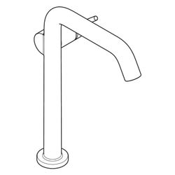Hansgrohe Tecturis S Einhebel-Waschtischmischer 240mm, 5l/min, Fine CoolStart für A... HANSGROHE-73373340 4059625849095 (Abb. 1)