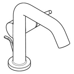 Hansgrohe Tecturis S Einhebel-Waschtischmischer 110mm 4l/min Fine CoolStart EcoSmar... HANSGROHE-73323340 4059625811412 (Abb. 1)