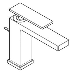hansgrohe Tecturis E Einhebel-Waschtischmischer 110mm 4l/min CoolStart Mattweiß, Ec... HANSGROHE-73014700 4059625473894 (Abb. 1)