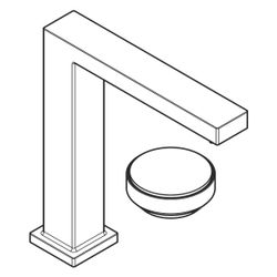 hansgrohe Tecturis E 2-Loch Waschtischmischer 150mm 4l/min CoolStart Bronze gebürst... HANSGROHE-73053140 4059625471050 (Abb. 1)