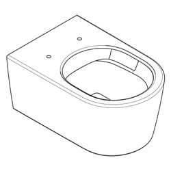 Hansgrohe EluPura S Wand WC AquaFall Flush, Weiß... HANSGROHE-60193450 4059625479728 (Abb. 1)