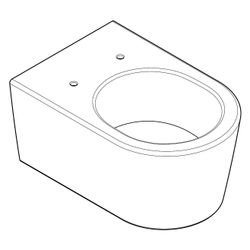 Hansgrohe EluPura S Wand WC AquaHelix Flush, Weiß... HANSGROHE-60343450 4059625618592 (Abb. 1)