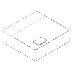 hansgrohe Xevolos E Handwaschbecken 500x480mm ohne Hahnloch und Überlauf, SmartClea... HANSGROHE-61089450 4059625420904 (Abb. 1)