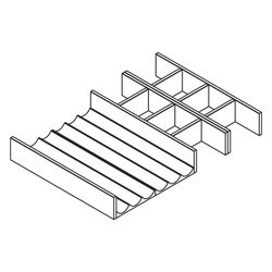 hansgrohe IntraStoris Schubkasteninneneinteilung Set 340, Waschtischunterschrank Ei... HANSGROHE-54152230 4059625483749 (Abb. 1)