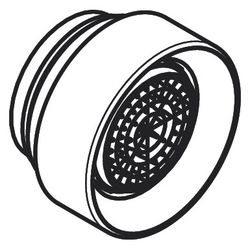Hansgrohe AXOR Luftsprudler für Mischer, M24x1 5l/min Chrom, 95379000... HANSGROHE-95379000 4011097622583 (Abb. 1)