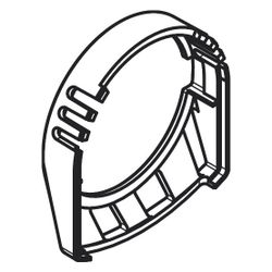Hansgrohe Gehäuse-Unterteil Exafill, Chrom, 96146000... HANSGROHE-96146000 4011097270388 (Abb. 1)