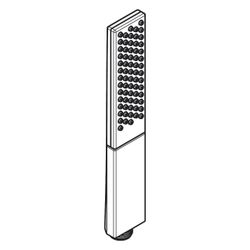 hansgrohe Rainfinity Stabhandbrause 100mm 1jet 9l/min EcoSmart, Chrom... HANSGROHE-26867000 4059625220085 (Abb. 1)
