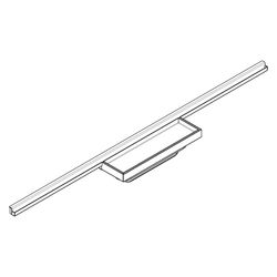 hansgrohe RainDrain Minimalistic Fertigset Duschrinne 800mm, Duschrinne befliesbar... HANSGROHE-56220000 4059625489529 (Abb. 1)