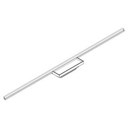 hansgrohe RainDrain Minimalistic Fertigset Duschrinne 1200mm, Duschrinne befliesbar... HANSGROHE-56223000 4059625489499 (Abb. 1)