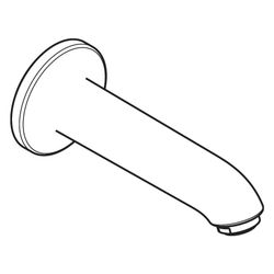 hansgrohe Wanneneinlauf E/S DN 20, Chrom... HANSGROHE-13414000 4011097532509 (Abb. 1)